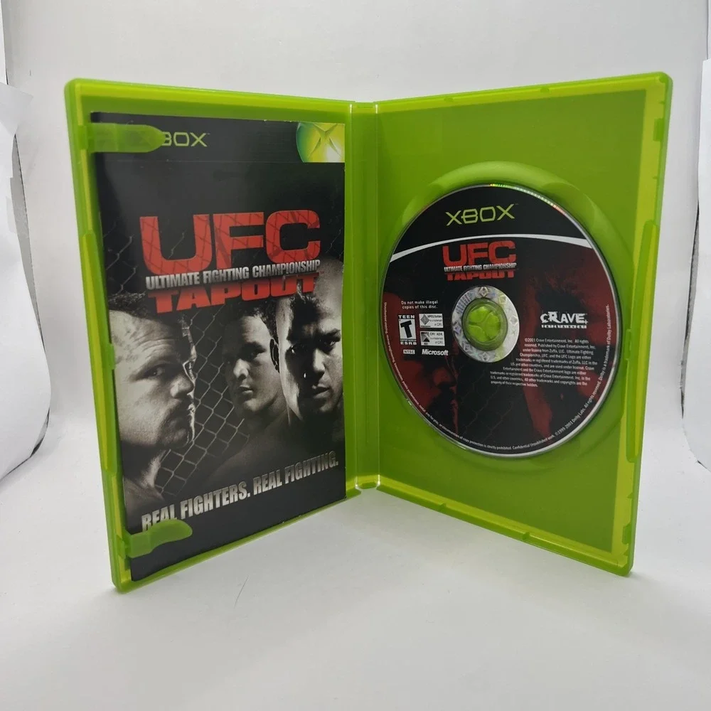 Ultimate Fighting Championship UFC Tapout (Original Microsoft Xbox) CIB Complete
